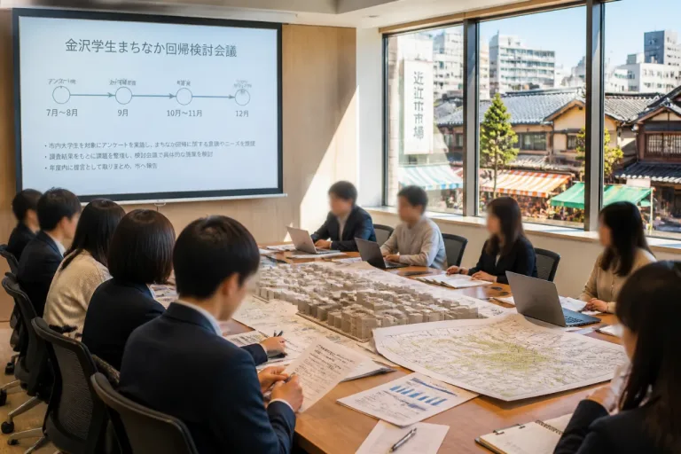 金沢で学生回帰へ初会合 街なか活性化に向け意見交換