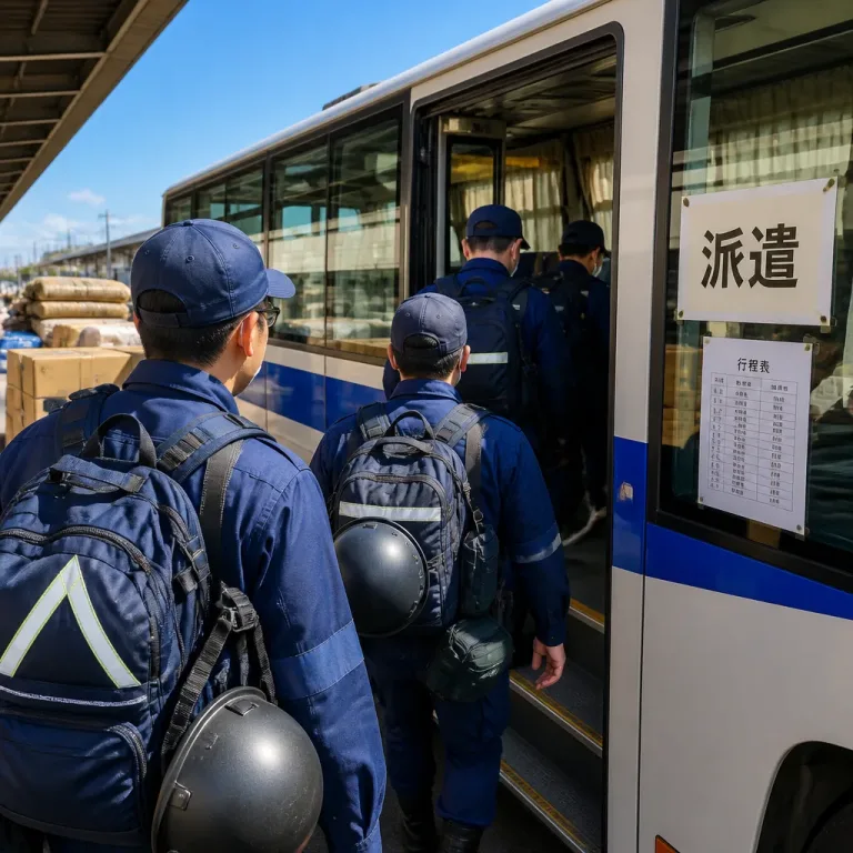 静岡県警の特別部隊が熊本地震被災地へ 被災者支援に9人を派遣