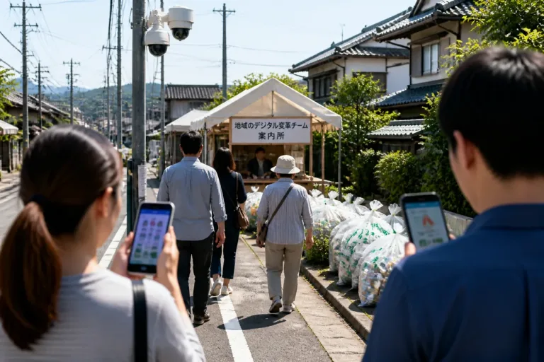 環境衛生とデジタル改革を両立させるティエンタン村の実践