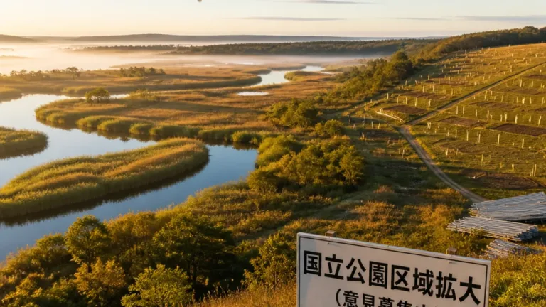 釧路湿原国立公園、保護区域を拡大――メガソーラー規制と連動