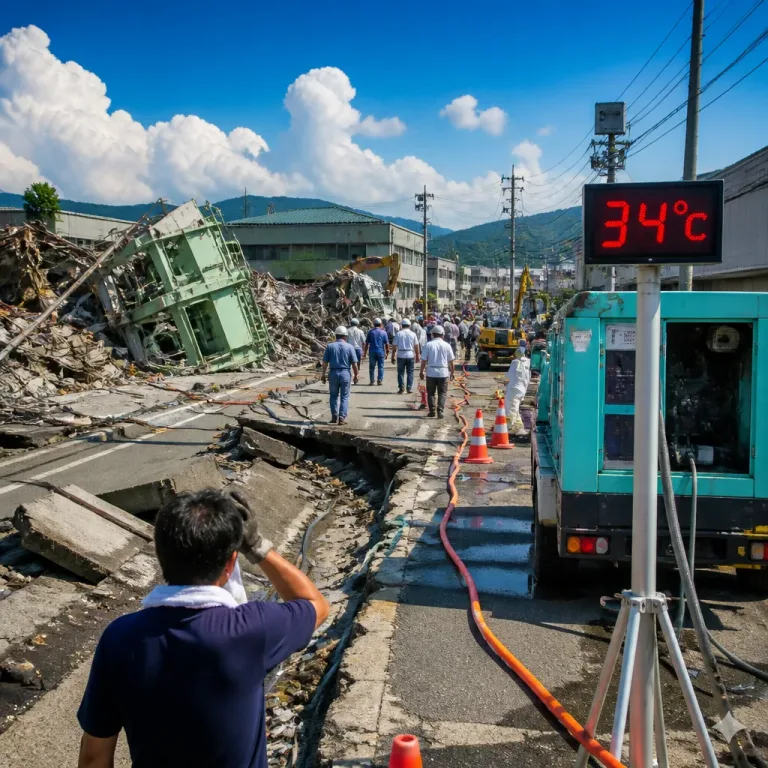 猛暑の中で続く復旧作業、熊本震度7が浮き彫りにする現場の課題