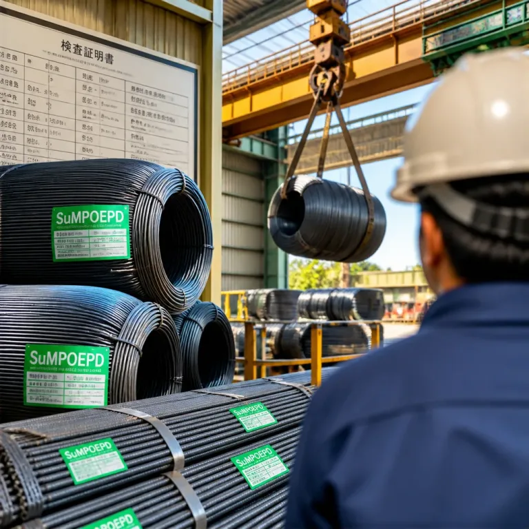 神戸製鋼、線材・棒鋼で環境ラベル「SuMPOEPD」を取得