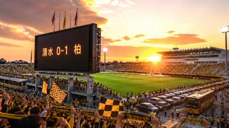 柏、後半の一撃で清水に勝利 移動試合で白星確保