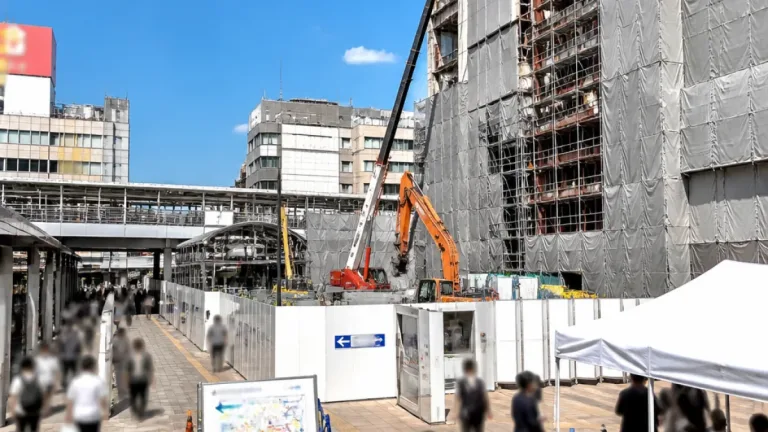 柏駅東口のそごう解体進む 再整備検討と市民への影響