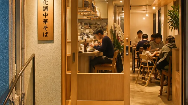 柏・豊四季の無化調中華そば店 家族連れも入りやすい居心地の良さ