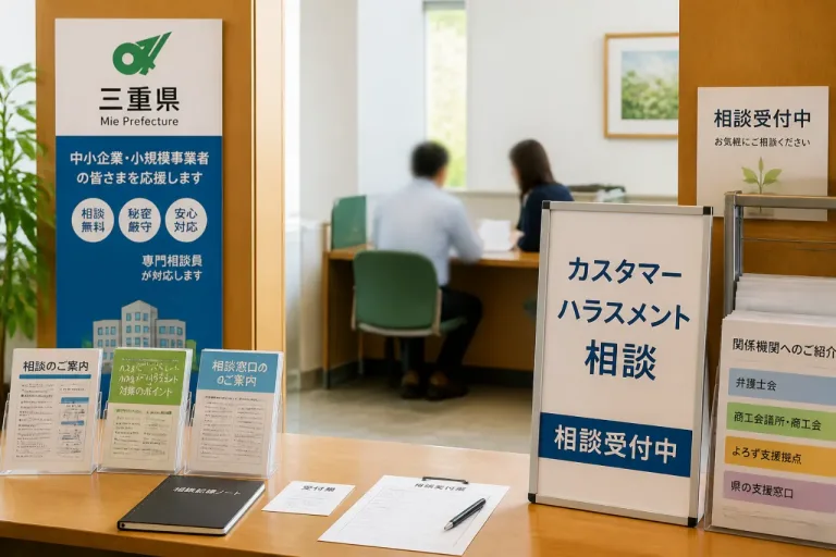 カスハラ対策で事業者向け窓口開設
