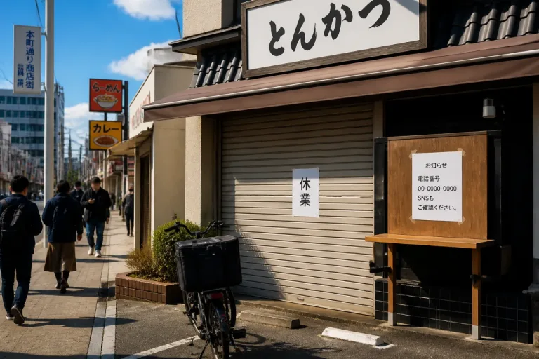 船橋・芝山の「かつや」事故で営業休止 利用者に確認と代替案を周知