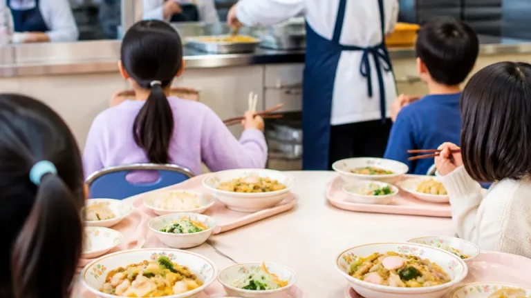 川越の企業連携で給食刷新 『ぎょうざの満洲』特別メニューを全市校で提供へ
