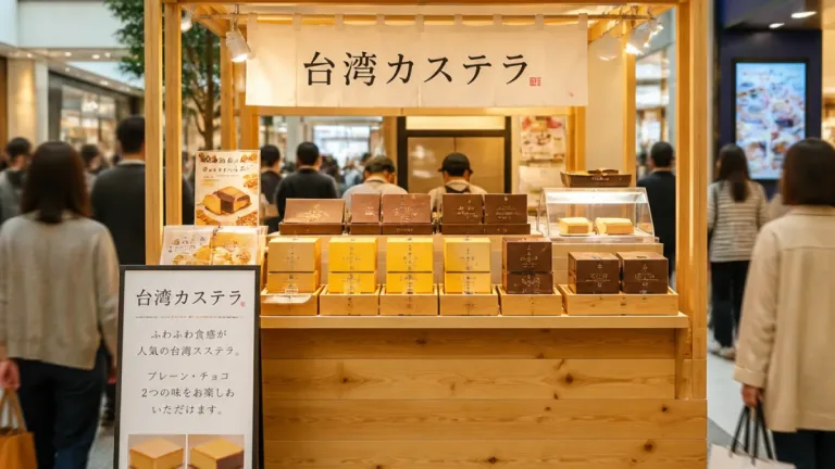 川口のイオンで台湾カステラ催事 期間限定出店が始まる