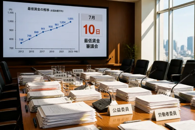 最低賃金改定めぐり本格審議が始動 影響と焦点を読む