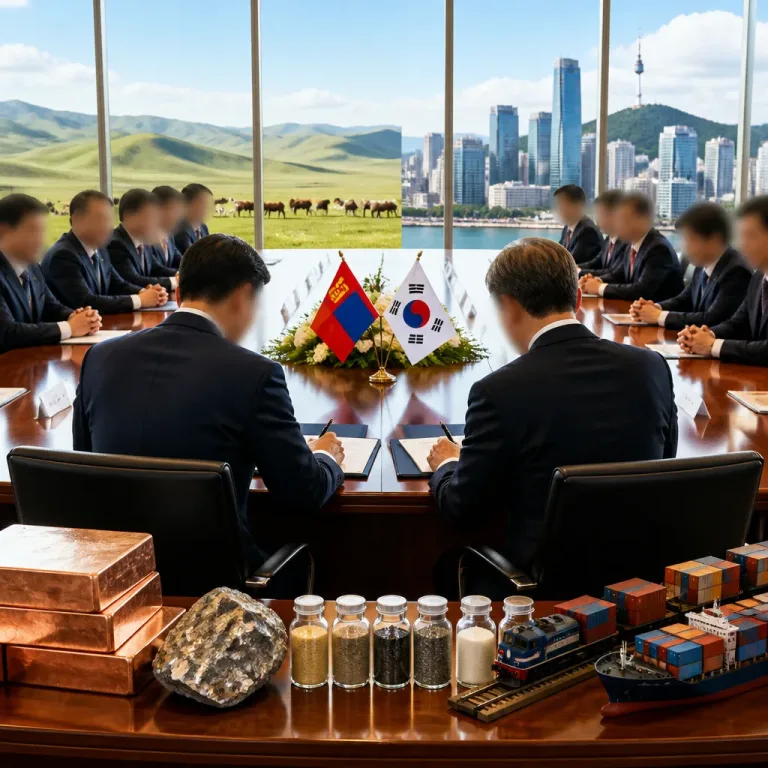 韓国とモンゴル、レアアース含む重要鉱物で経済連携に合意