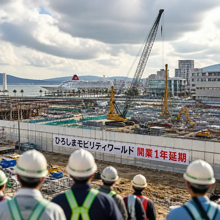 建築資材不足で「モビリティ」開業延期が示す地域経済への波及