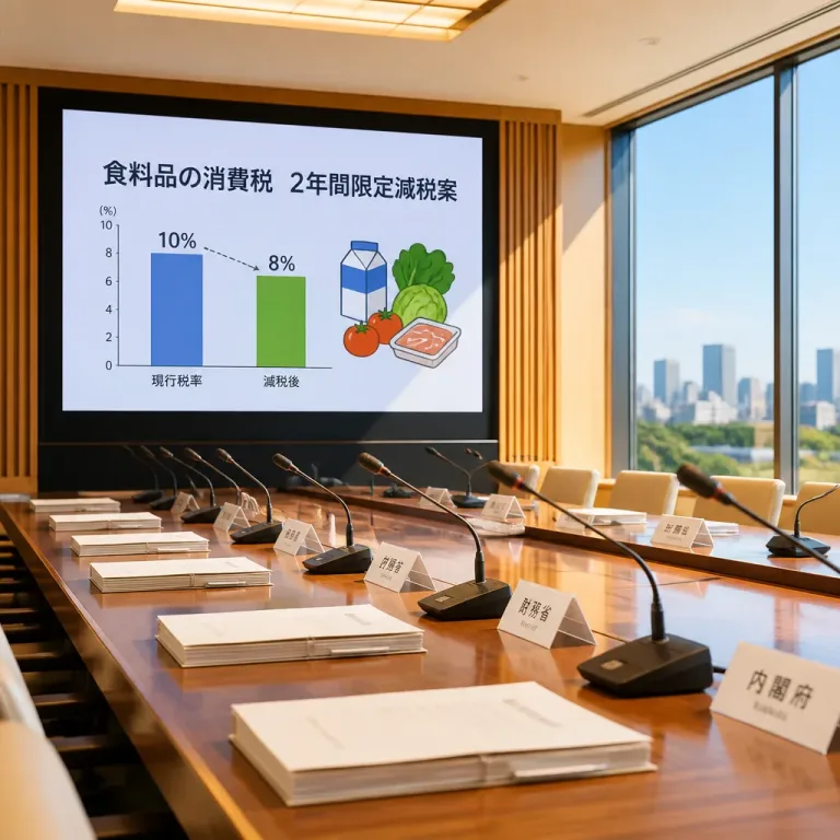 自民、食料品の2年間限定消費税減税めぐり党内論議に着手