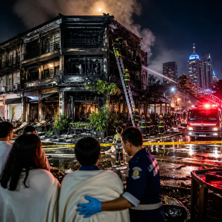 バンコクの飲食店火災で多数死亡、現地社会と観光に波紋