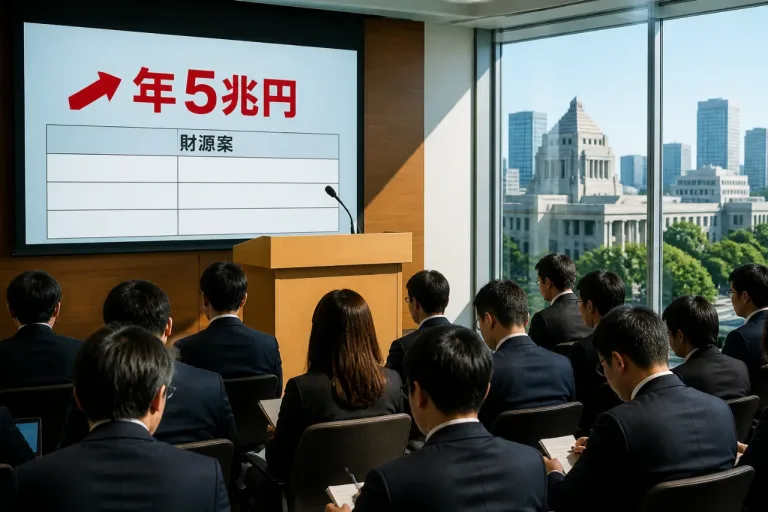 消費減税巡り経済界が財源の提示を強く要求