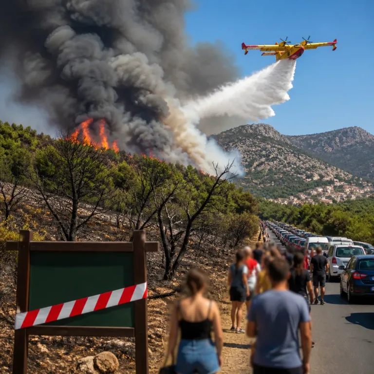スペイン・フランスの大規模山火事、避難30万人以上で地域経済に打撃