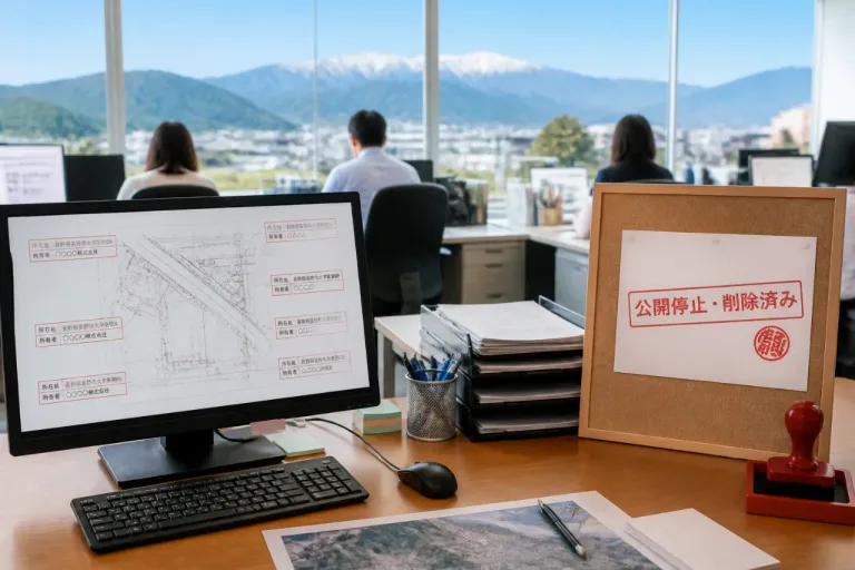 県の設計図公開で個人情報誤掲載 219件・1590人分、県は再発防止を表明