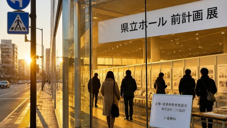 前計画の県立ホール展、会場を徳島市内に移し再開