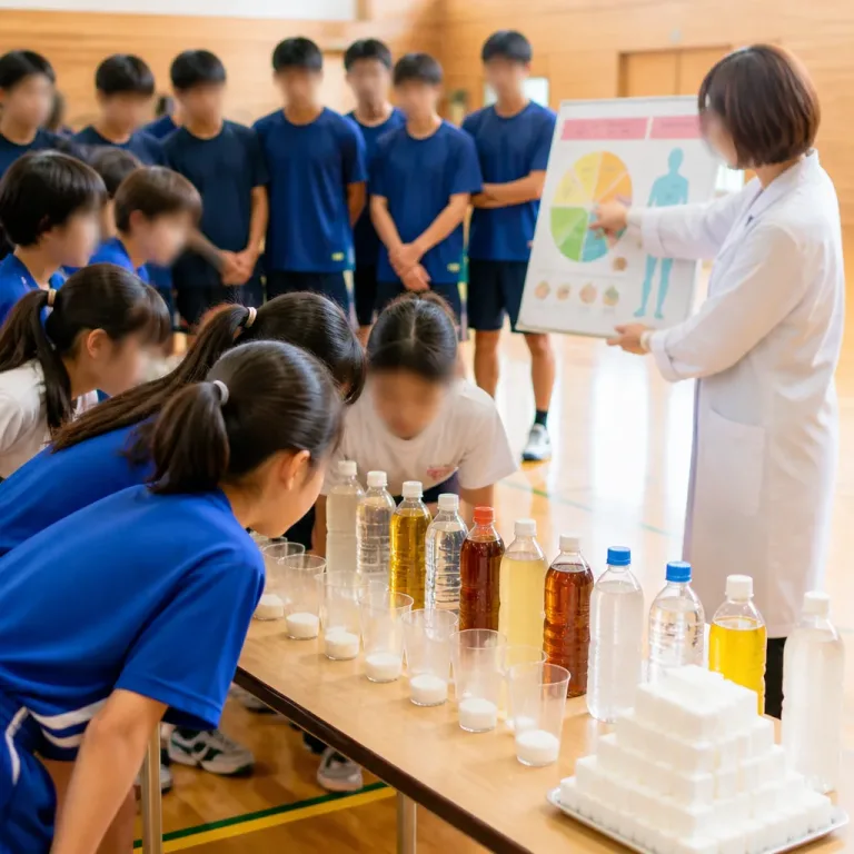 児童に「食」と「水分補給」を実践指導 ワイヴァンズ選手招いた食育教室