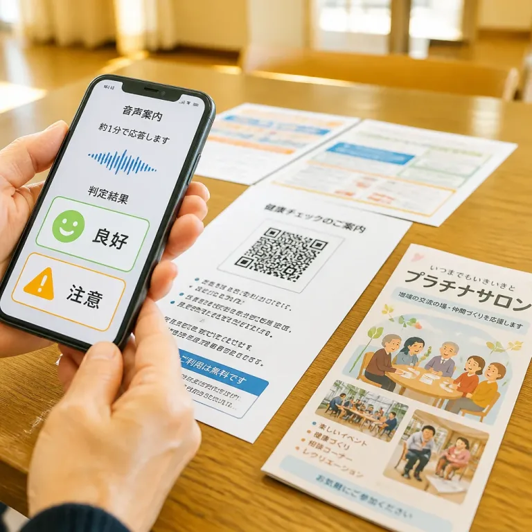 スマホで約1分、自治体が市民向け認知機能セルフチェック導入