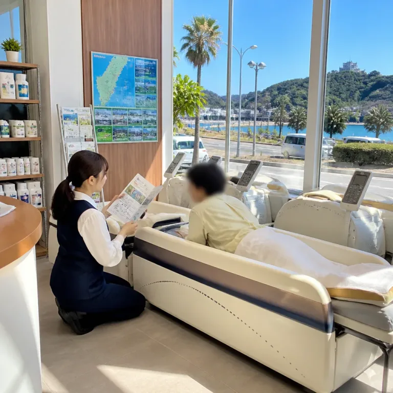 体験型ヘルスショールーム「ハクジュプラザ」和歌山に新店、電位治療器を無料体験