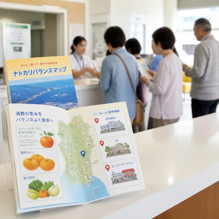 特産品で塩分とカリウムのバランス改善を目指す新事業
