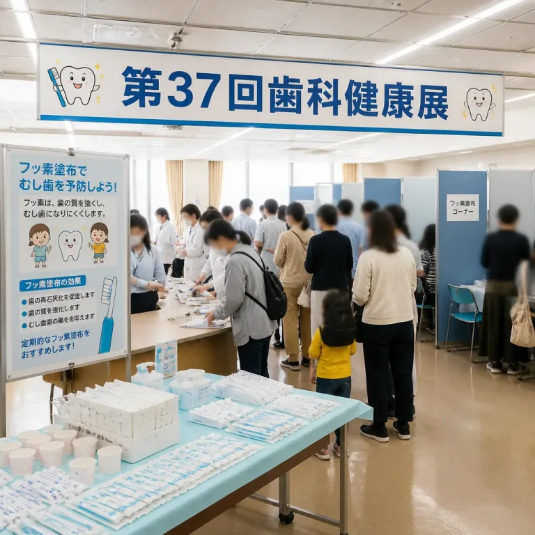 無料フッ素塗布で虫歯予防 門真の歯科健康展が9月に開催