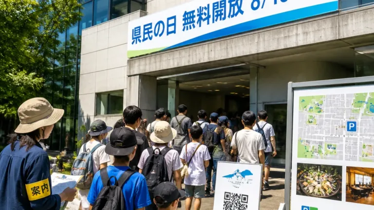 県民の日で120施設を無料開放