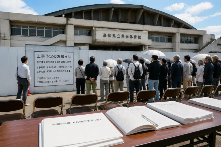 県民体育館再整備予算を含む補正が可決 説明責任と課題に注目