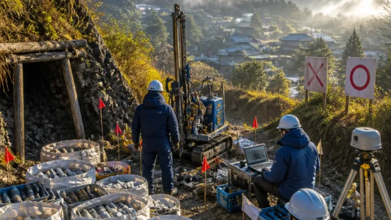 約70年ぶり金鉱脈の一部確認 霧島・山ヶ野に再び注目