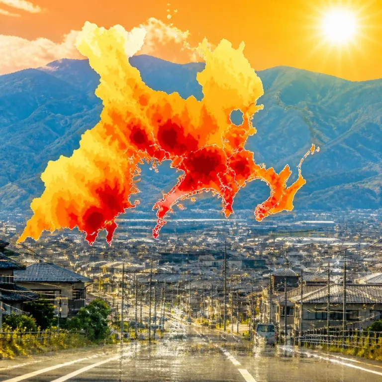 「40℃時代」到来へ 今後5年で酷暑日発生確率の高い地域を公表