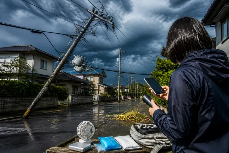 台風9号の接近で停電リスク増 熱中症対策の準備を