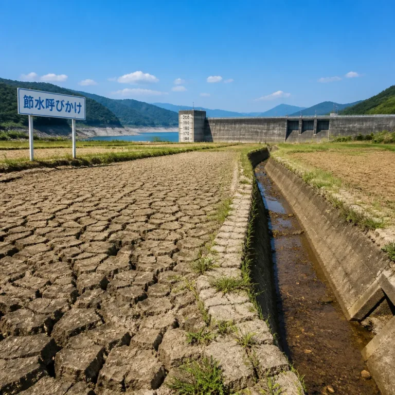 東西で長期の高温・少雨続く 農業・水道・健康へ影響警戒