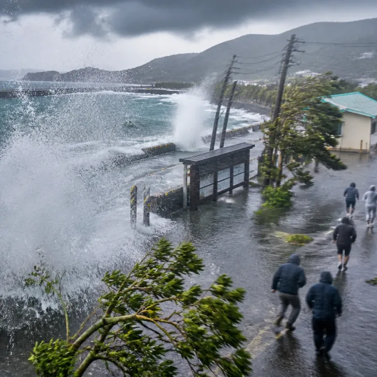 奄美で暴風・大雨続く 台風13号がもたらす警戒点と影響
