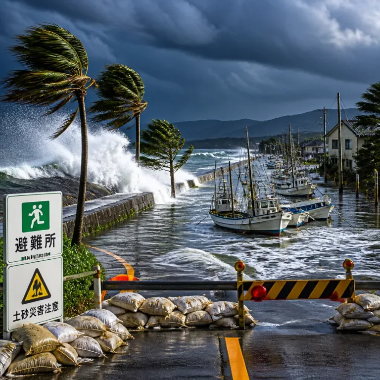 大型で強い台風13号、沖縄・奄美接近で厳重警戒を