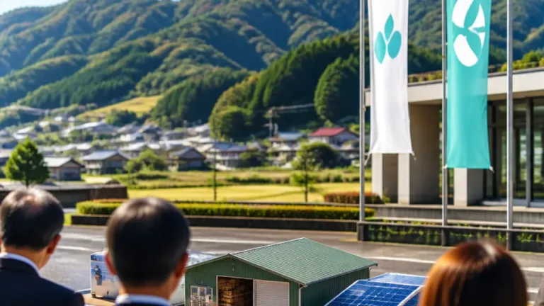 北広島町とカクイチ、脱炭素と防災で連携協定を締結