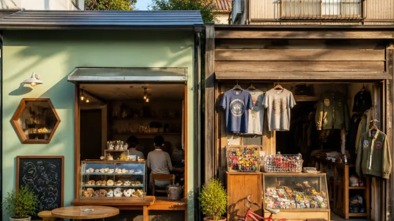 住宅街に根付く隣接店 ドーナツと古着で生まれる“居場所”