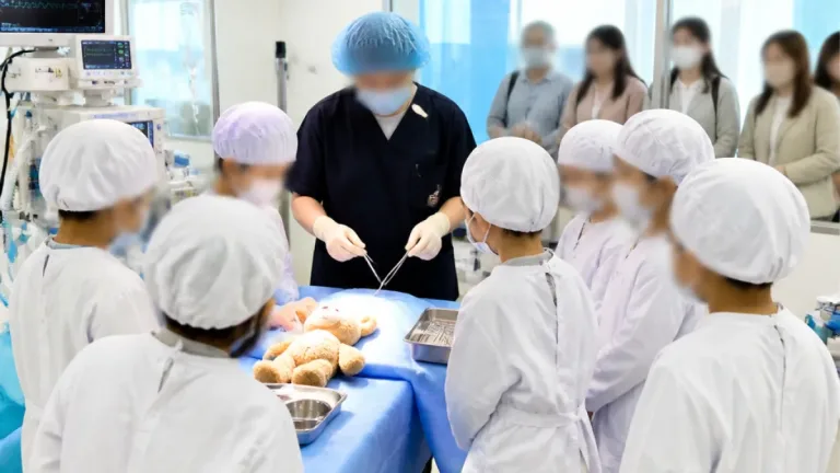 北九州の小学生が病院で手術体験 医療への関心を育む取り組み