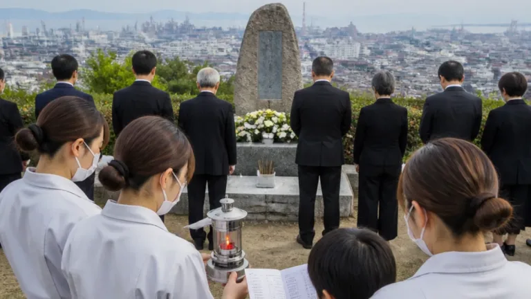 北九州 八幡大空襲の慰霊で次代へ誓う「不戦」と継承の火