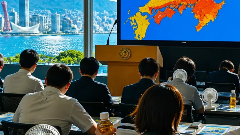 神戸でも注意を 首相が熱中症予防を改めて呼び掛け