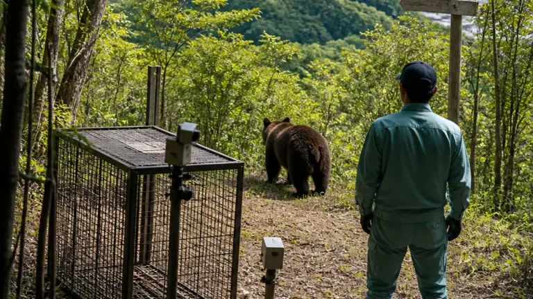 神戸・北区道場でクマ映像を確認 市が注意喚起と監視強化へ