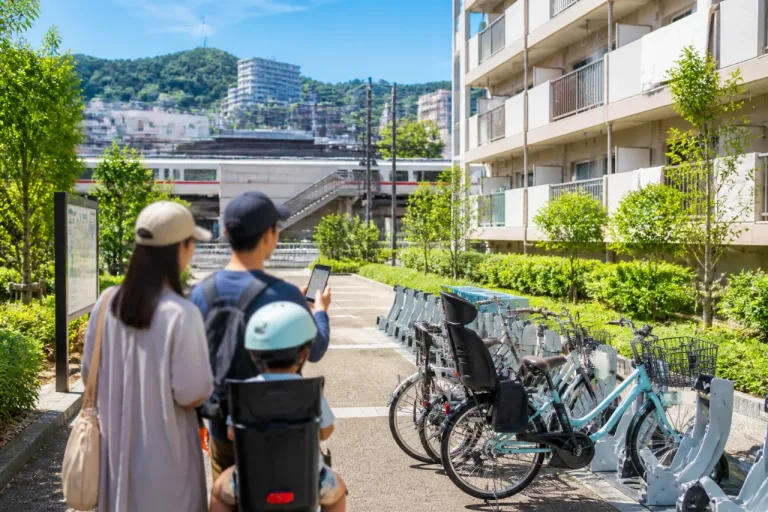 神戸市・阪神が連携、シェアモビリティ付き賃貸で若年世帯支援