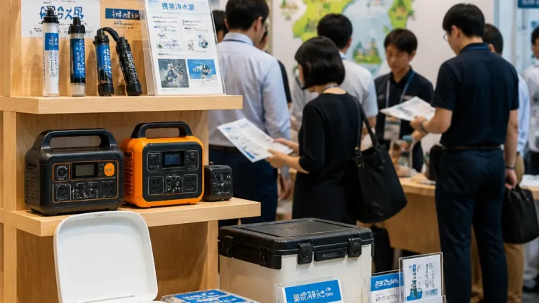 高知発の防災製品、東京商談会で販路拡大へ