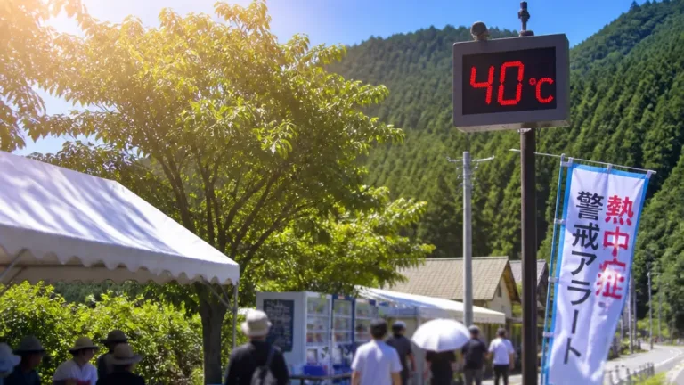 高知県、猛暑警戒続く 30日も広く晴れ本山町は40℃想定