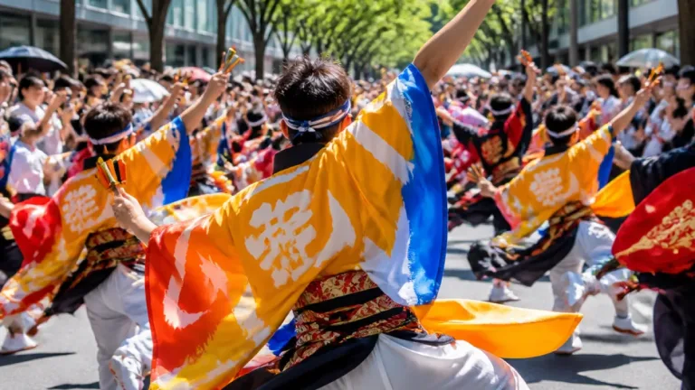 高知の踊り、原宿で熱演 スーパーよさこいが開幕