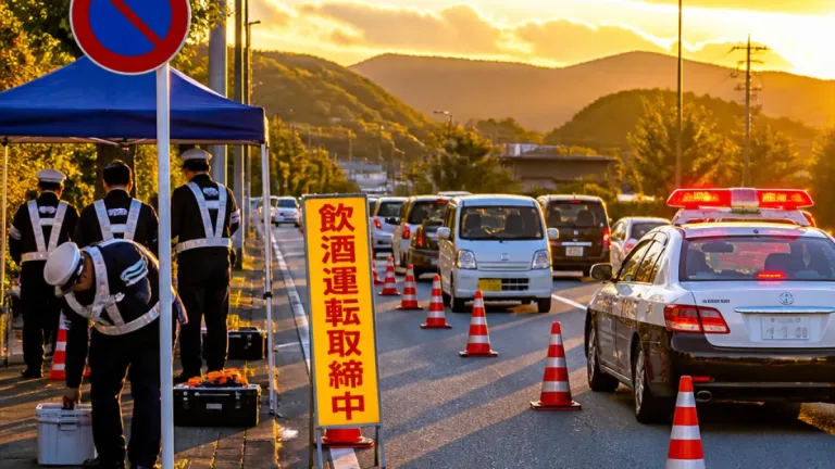 高知県内で19日、各署が重点取締を実施
