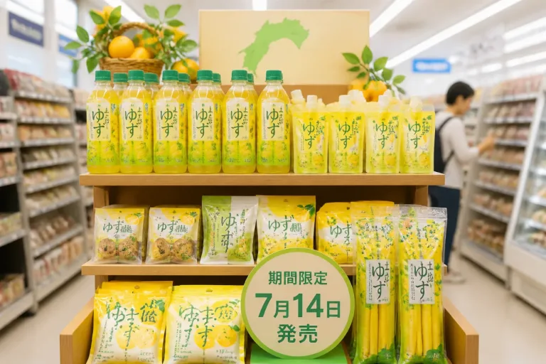 高知産ユズ、全国のファミマで本格展開へ