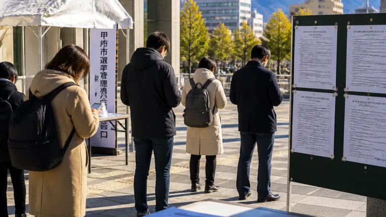 甲府の有権者に影響、ＳＮＳ選挙法成立の意味と実務的留意点