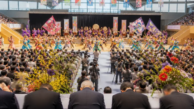 両陛下が高知で文化祭開会式に出席、地域文化に拍手