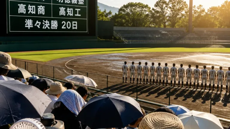 高校野球高知大会、4校が8強へ